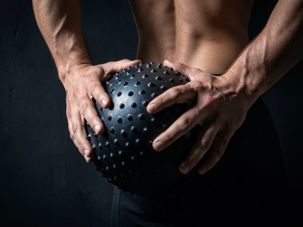 Muscle tension and stretching detail