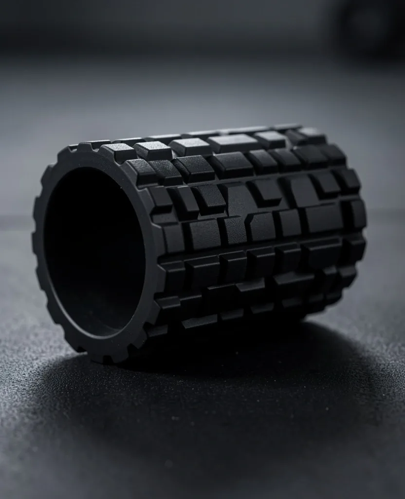 Foam roller macro detail