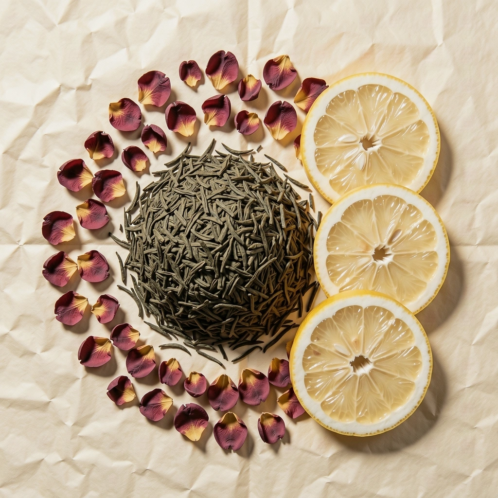 Natural ingredients reflecting our wellness philosophy